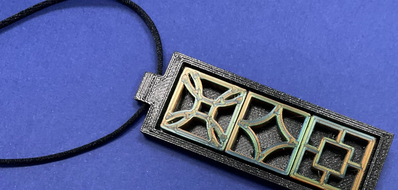 Móc Treo Mặt Dây Chuyền Khối Gió Remix - Image 1