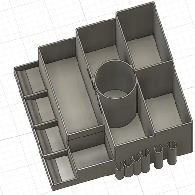 Hộp Đựng Đồ Nghề 3D Thủ Công