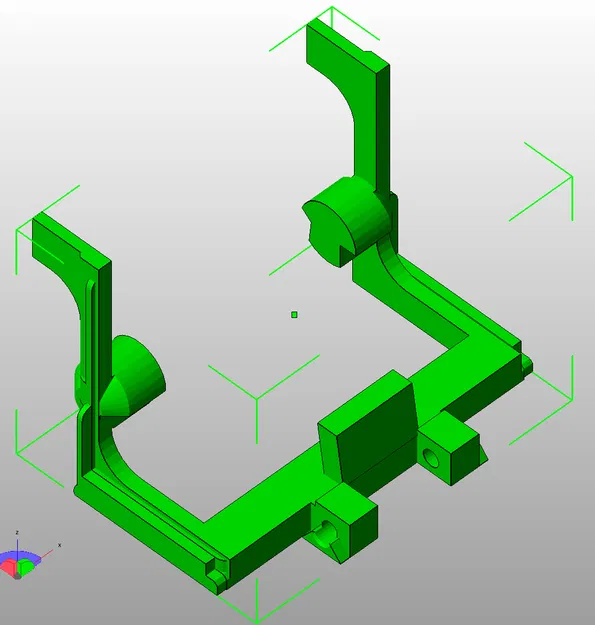 Giá đỡ quạt thổi tua-bin không chổi than Printrbot gắn kẹp - phiên bản 2 - Image 2
