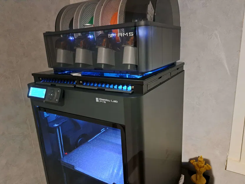 DK Riser cho Bambu Lab X1/P1 - bản remix 6x3 nam châm - Image 1