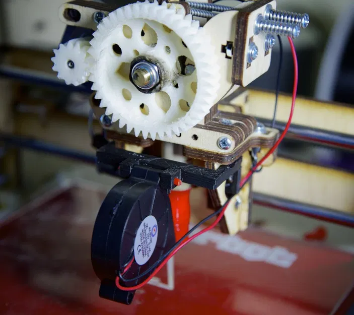 Giá đỡ quạt thổi tuabin không chổi than kiểu kẹp cho Printrbot - Image 4