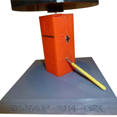 Mô hình Zoetrope - Thiết bị hoạt hình độc đáo