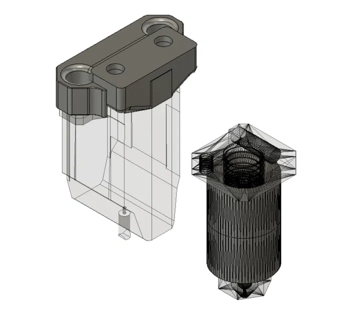 Giá đỡ Flsun v400 cho BIQU MicroProbe V2.0 - Image 1