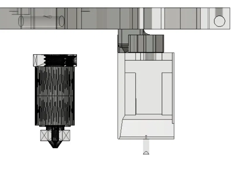 Giá đỡ Flsun v400 cho BIQU MicroProbe V2.0 - Image 2