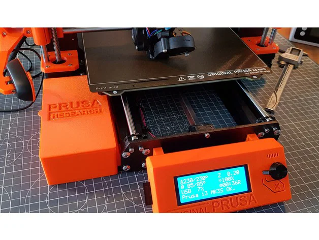 Hộp lưu trữ công cụ gắn vào Prusa MK3 & MK3S - Image 1