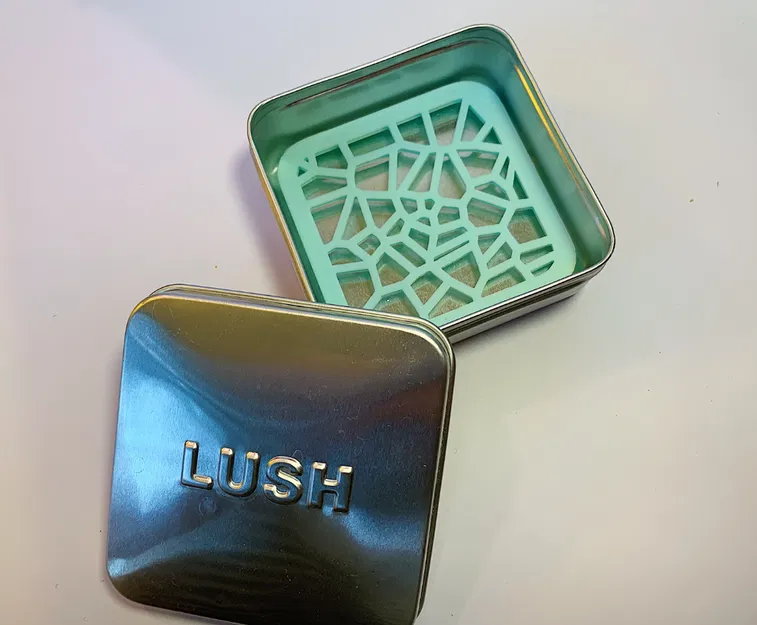 Khay thoát nước xanh tươi cho hộp xà phòng và dầu gội. - Image 3