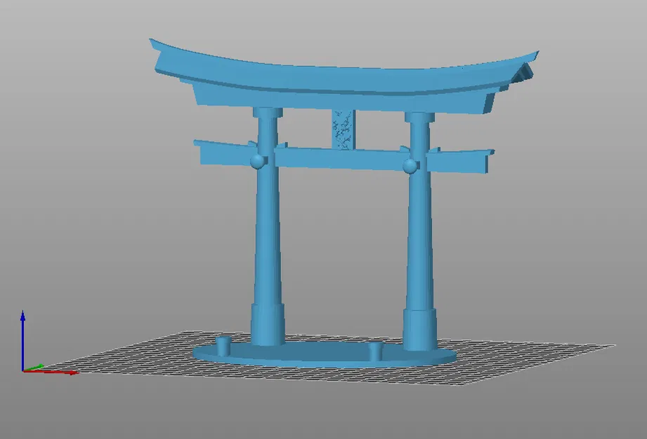 Mô Hình Trưng Bày Chén Nước Chấm Và Đũa Cổng Torii - Image 6