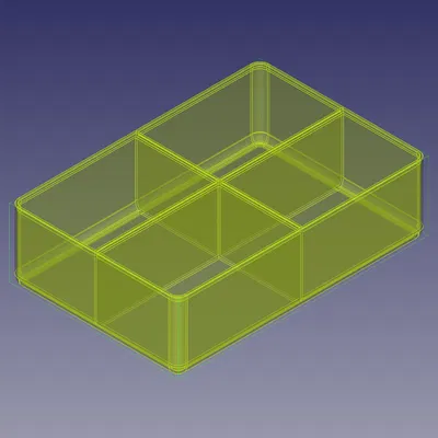 Khay Chia Ngăn Half Size Allit EuroPlus Basic