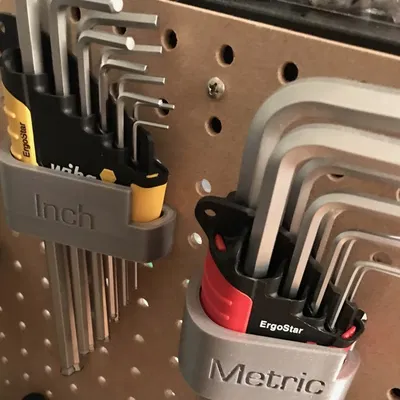 Giá Treo Pegboard Cho Bộ Lục Giác Wiha ErgoStar