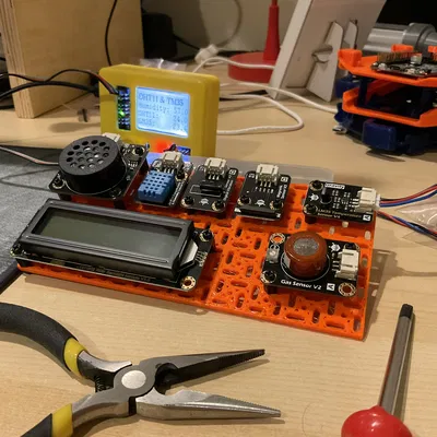 Khung Gắn PCB Lưới 0.1 inch Tùy Chỉnh