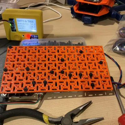 Khung Gắn PCB Lưới 0.1 inch Tùy Chỉnh