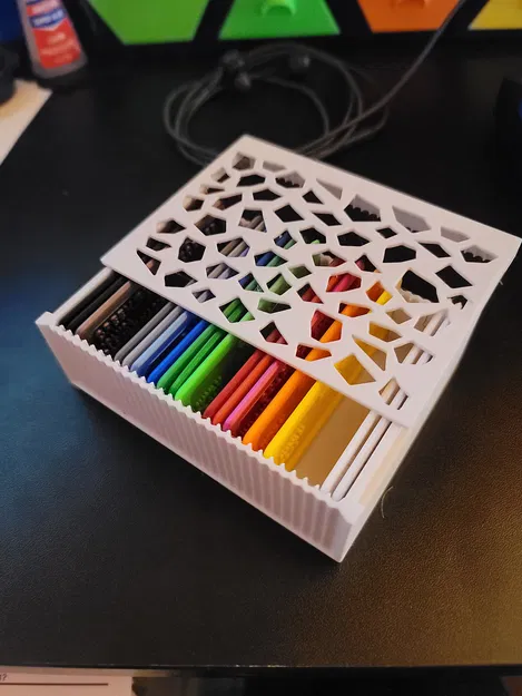 Hộp Mẫu Filament Nắp Voronoi - Image 1