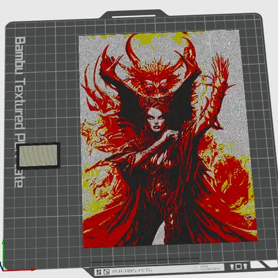 Mô Hình HueForge - Demon 02