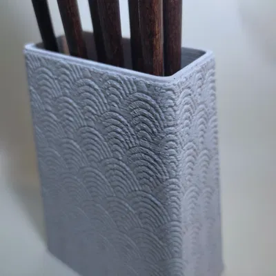 Chân Đế Đũa Họa Tiết Sóng Nhật