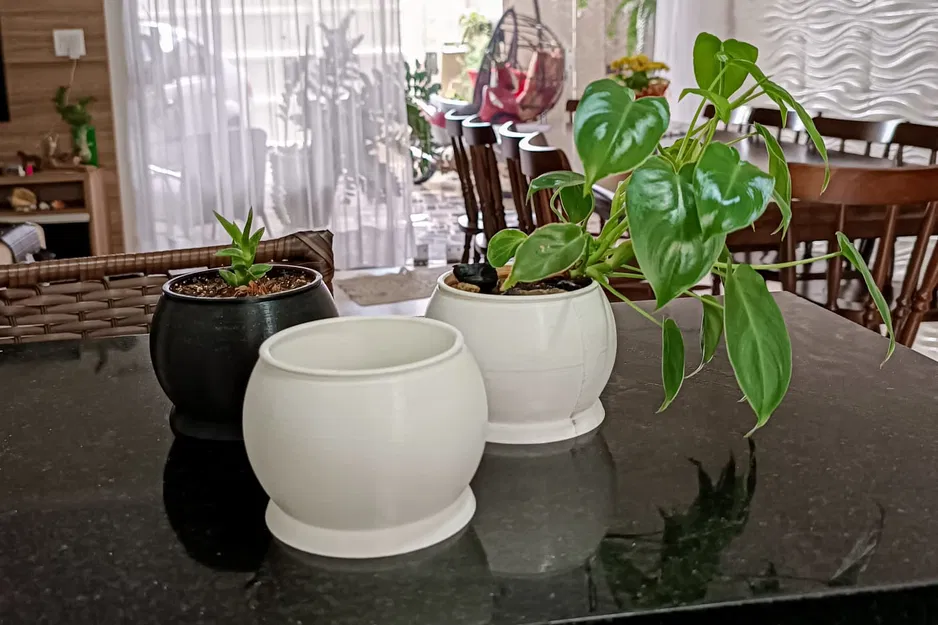 Chân đế tròn cổ điển cho chậu cây của Dulf - Image 3