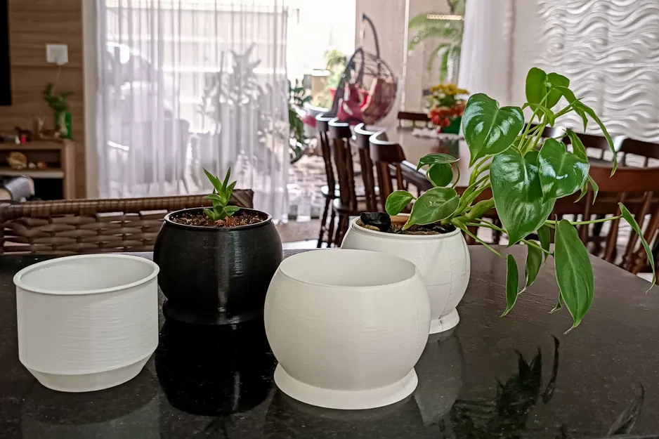 Chân đế tròn cổ điển cho chậu cây của Dulf - Image 4