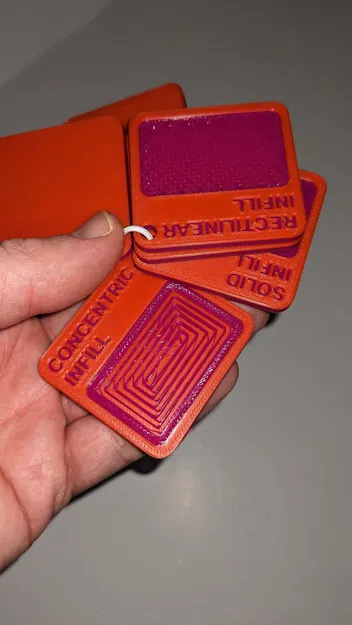 Móc khóa Mẫu Infill - Image 3