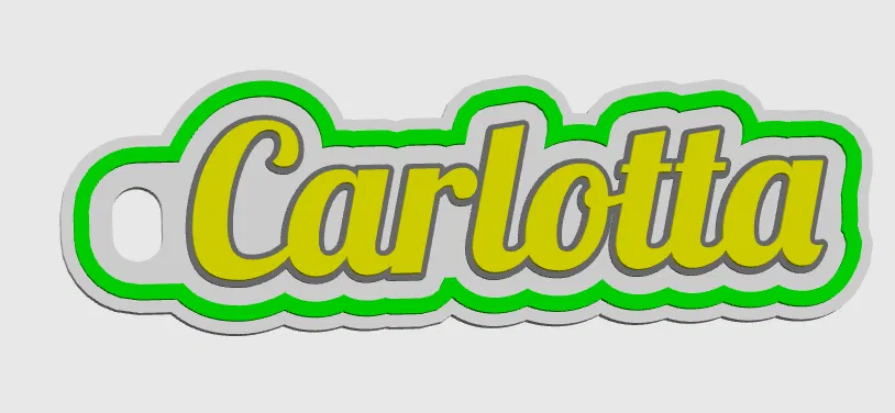 Móc chìa khóa Carlotta - Image 1