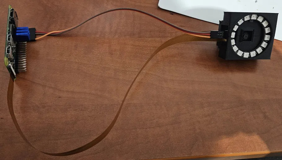 Vòng đèn Neopixel LED quanh camera RPi cho "arm" khớp nối - Image 2