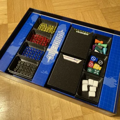 Hộp đựng cho board game Pandemic