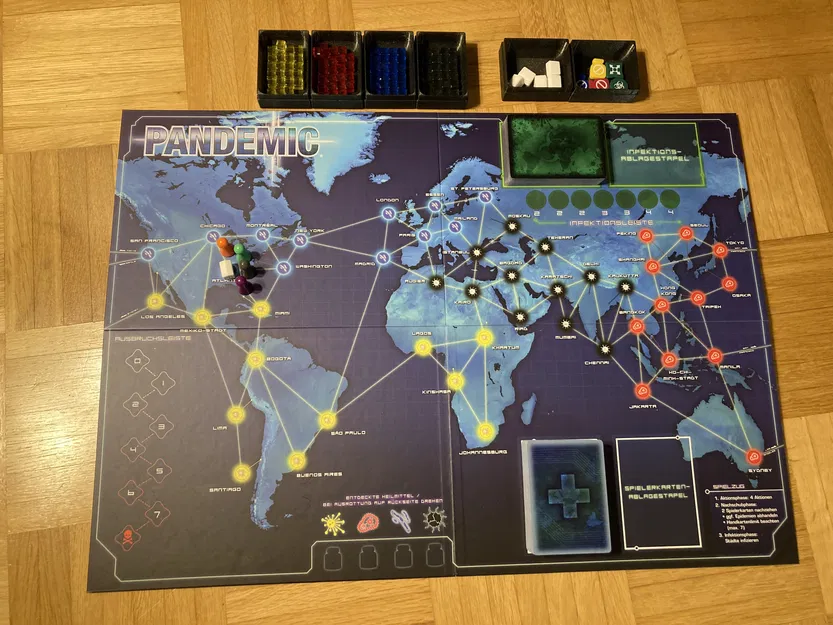 Hộp đựng cho board game Pandemic - Image 3