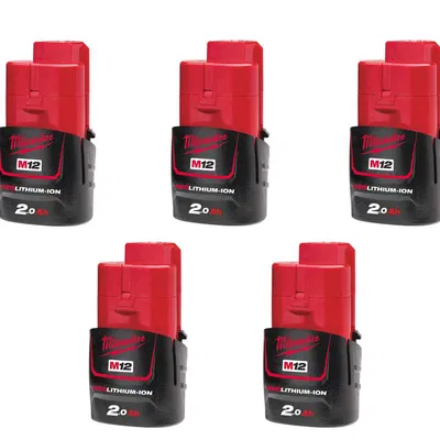 Giá đỡ pin Milwaukee M12 16Wh/2.0Ah (SKADIS)