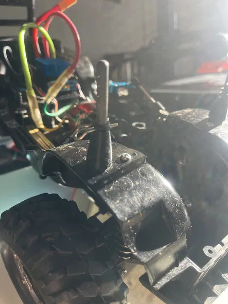 Ống Hút Thân Xe Tamiya CC01 (Tăng Cường) Phía Trước - Image 1