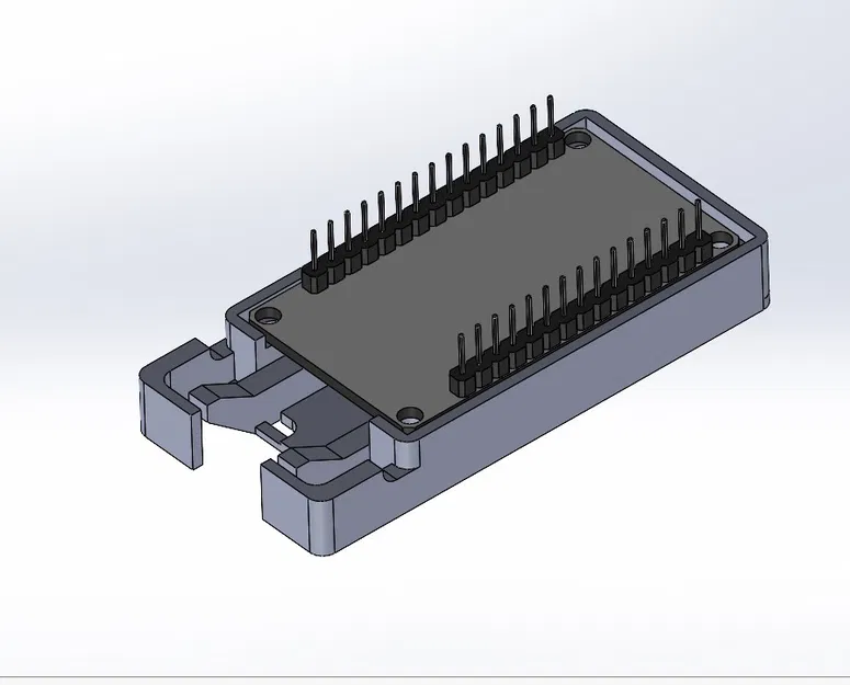 Giá đỡ Bo mạch ESP32 có nút bấm - Image 1