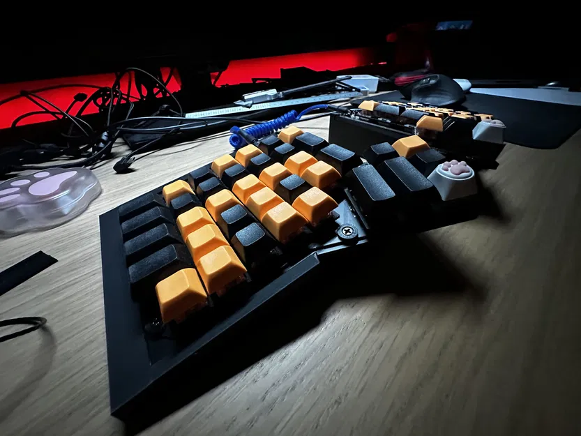 Giá đỡ bàn phím Ergodox Ez tự làm nghiêng 10° & 20° - Image 1