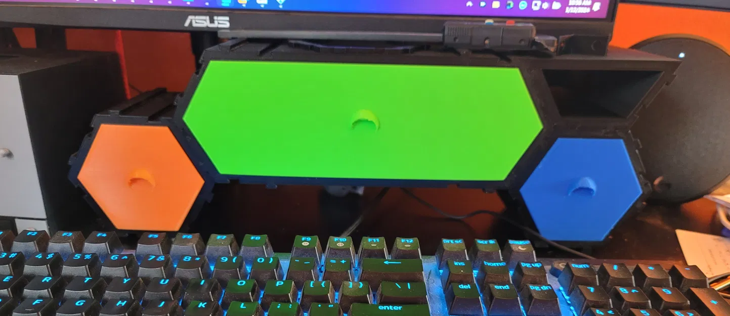 Hộc Tủ Lục Giác Modun Sâu 200mm - V2 - Thêm Tấm Đệm Bên Trong - Image 3