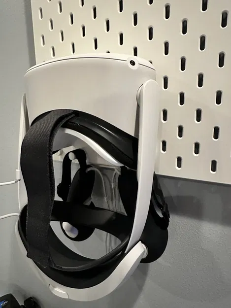 Giá Treo Meta Quest 2 / 3 Cho Bảng Ikea Skadis - Image 2