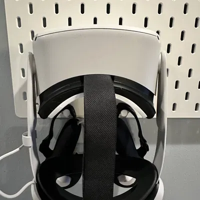 Giá Treo Meta Quest 2 / 3 Cho Bảng Ikea Skadis