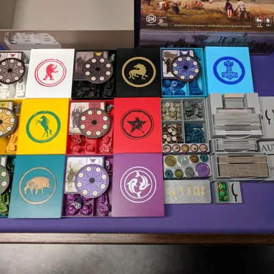 Hộp Tổ chức và Linh kiện Scythe - Đa sắc