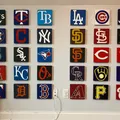 Khuôn vẽ logo các đội MLB - Thumbnail 1