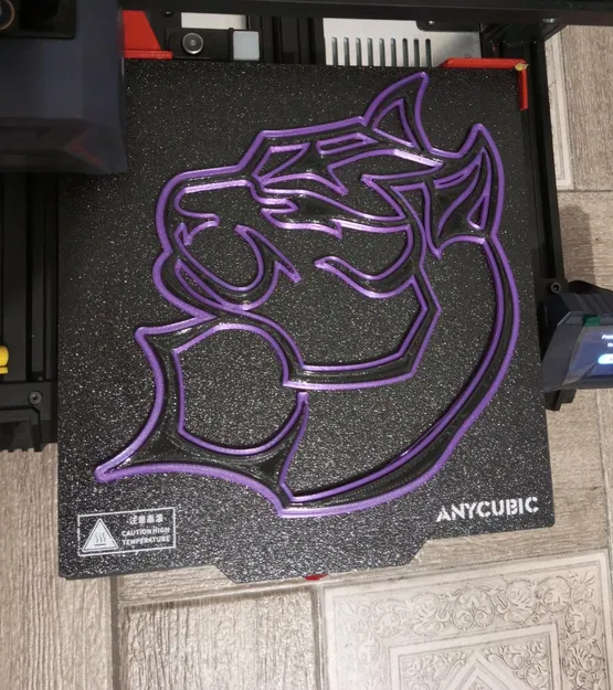 Báo Neon (2 mảnh, không cần 2 đầu in) - Image 1