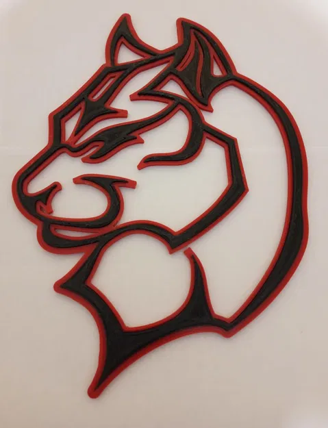 Báo Neon (2 mảnh, không cần 2 đầu in) - Image 4