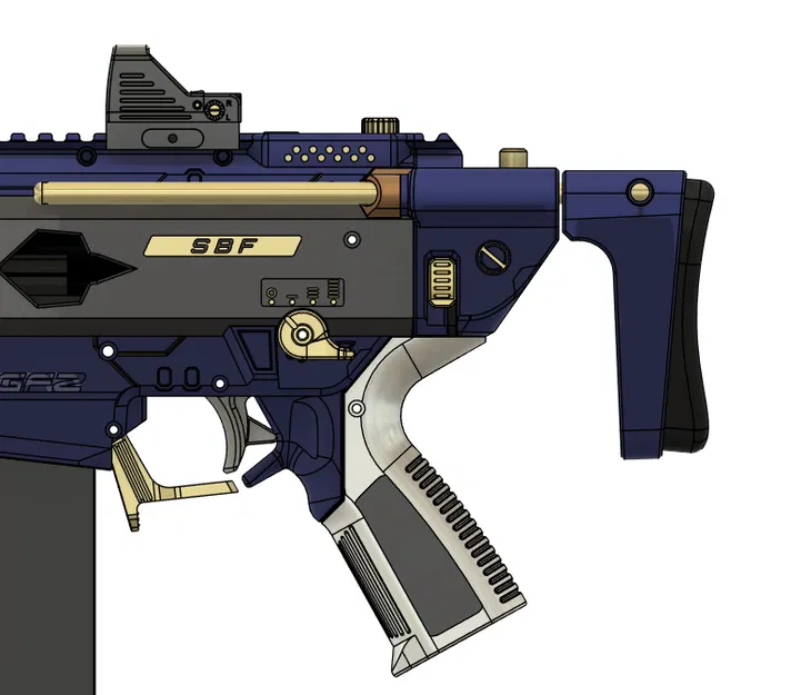 Báng Súng PDW SBF - Phiên Bản Chỉnh Sửa - Image 2