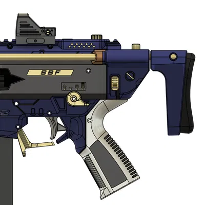 Báng Súng PDW SBF - Phiên Bản Chỉnh Sửa