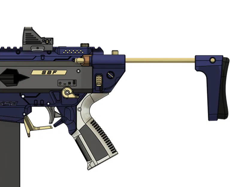 Báng Súng PDW SBF - Phiên Bản Chỉnh Sửa - Image 3