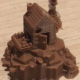 Ngôi nhà có cây thông Noel