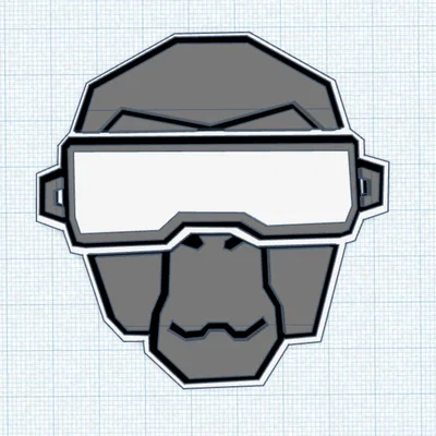 Huy hiệu WeAreVR (gorilla tag badge)