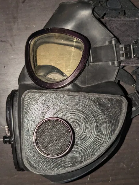 Mặt nạ phòng độc M17 / M17A1: Phụ kiện lọc trống / chèn - Image 4