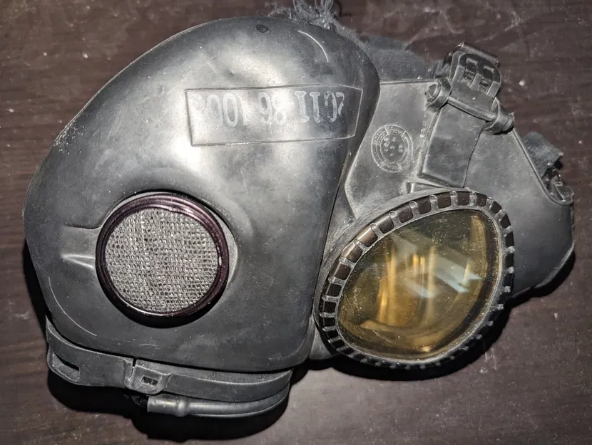 Mặt nạ phòng độc M17 / M17A1: Phụ kiện lọc trống / chèn - Image 5