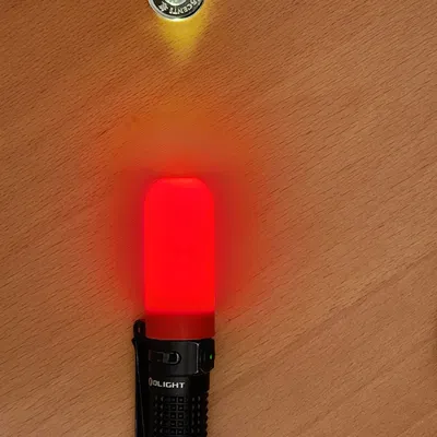 Bộ khuếch tán kèm đèn spotlight cho Olight Baton II hoặc Baton 3