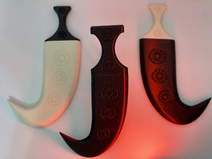 Dao Găm Jambiya Truyền Thống Tay Cầm Rộng - Image 1