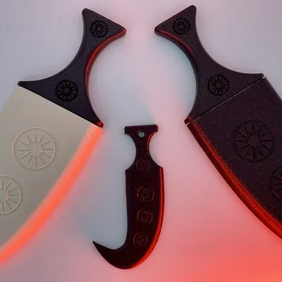 Móc Khóa Dao Găm Jambiya Mini