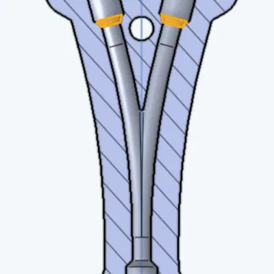 Ống Chia Y Bambu X1C Thiết Kế Tối Ưu Với Đầu Vào PC4-M10 Cải Tiến Nhẹ