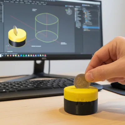 Hộp Quà Heo Đất HAPPY BIRTHDAY