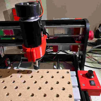 Nâng cấp trục chính 52mm cho CNC 3018