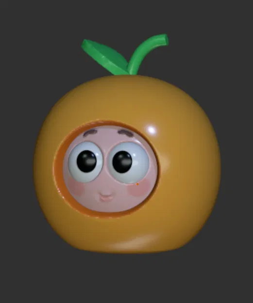 Quả cam dễ thương - Image 1